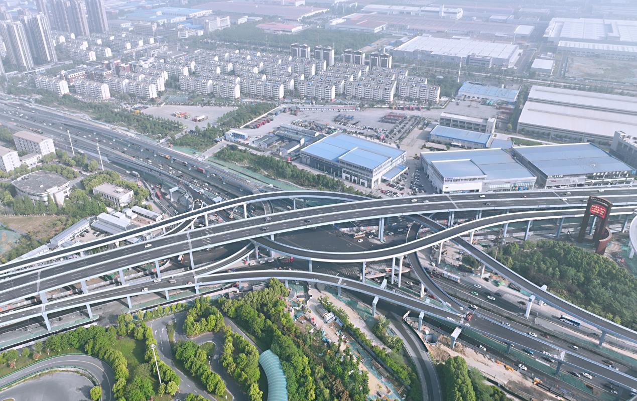 安徽路橋宿松路項(xiàng)目。安徽建工集團(tuán)供圖